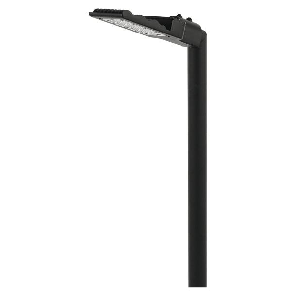 PATHWAY S stoječa svetilka LED 24W toplo bela IP44 črna/prozorna