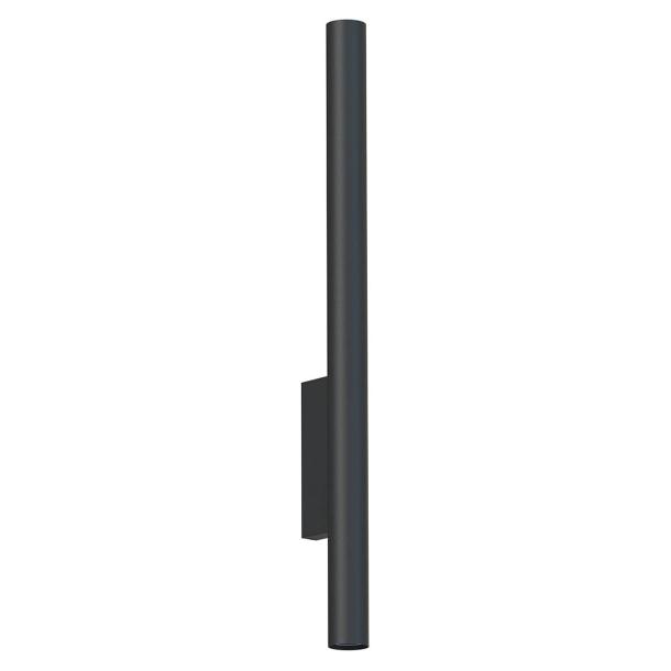 FOURTY XL stenska svetilka GU10 okrogla črna