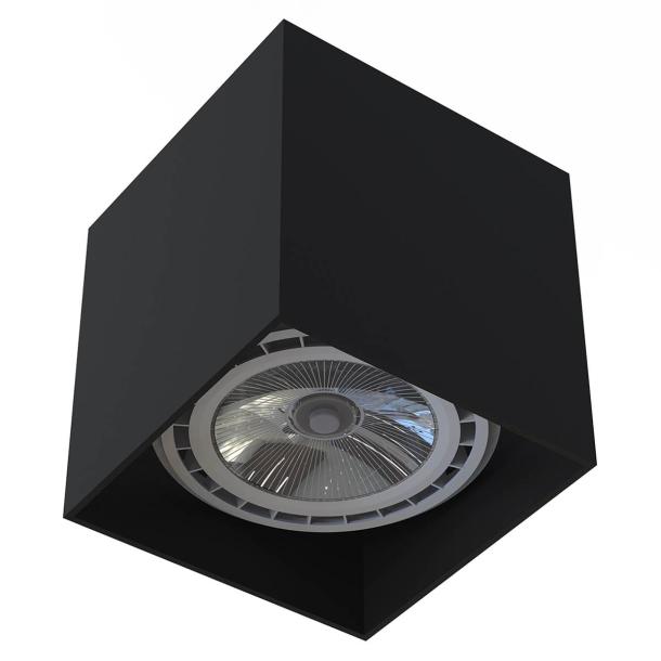 COBBLE stropna svetilka GU10 ES111 črna