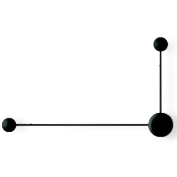 PIN WALL 90 stenska svetilka LED črna