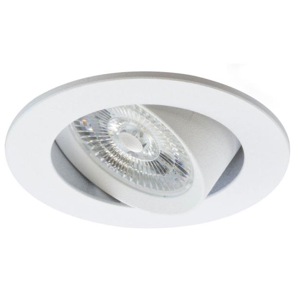 SLIM68 stropna svetilka LED zatemnilna bela