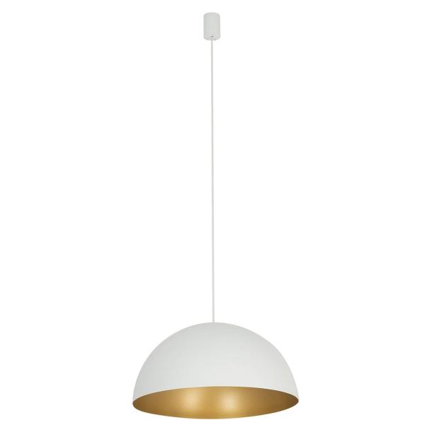 HEMISPHERE SUPER L viseča svetilka GX53 okrogla bela/zlata