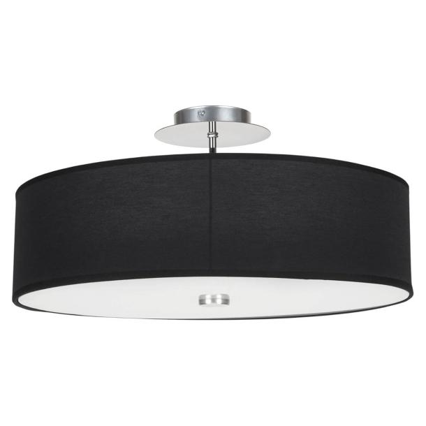 VIVIANE viseča svetilka E27 črna/bela