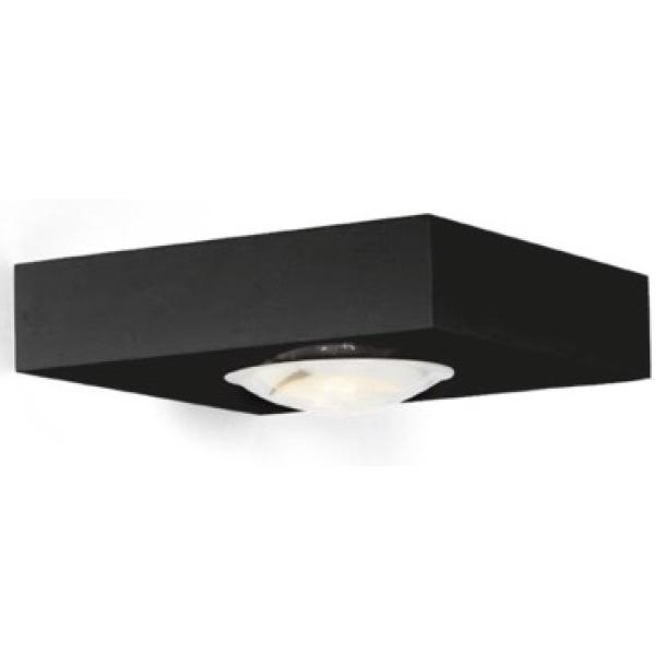 LEENS BLACK 2.0 stenska svetilka LED črna