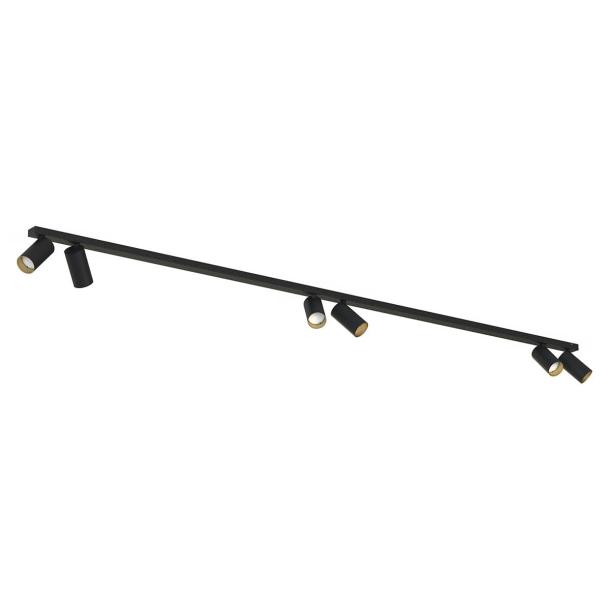 MONO VI stropna svetilka GU10 črna/zlata