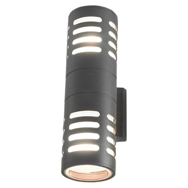 MEKONG II stenska svetilka E27 IP44 črna