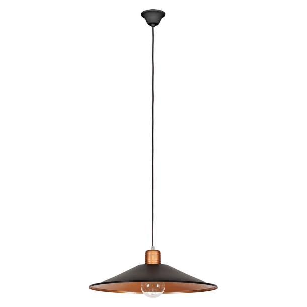 GARRET I M viseča svetilka E27 rjava/bakrena