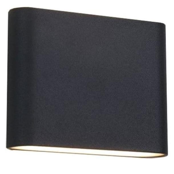 SEMI stenska svetilka LED 7,2W toplo bela IP54 antracit