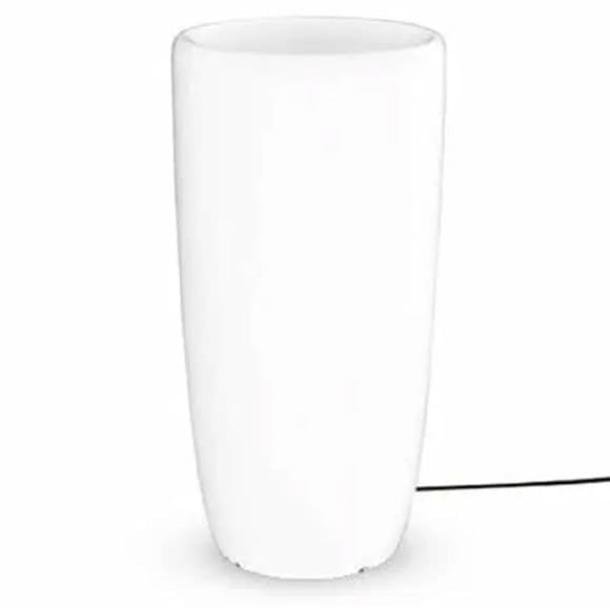 FLOWERPOT M stoječa svetilka E27 IP44 cvetlično korito bela