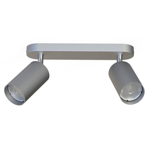 EYE SPOT II stenska svetilka GU10 srebrna