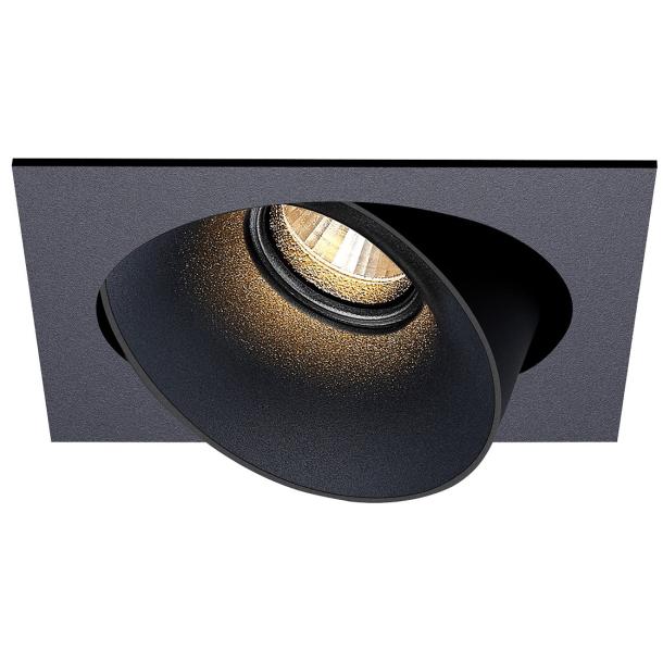 DEA CERES S stropna svetilka LED zatemnilna črna mat