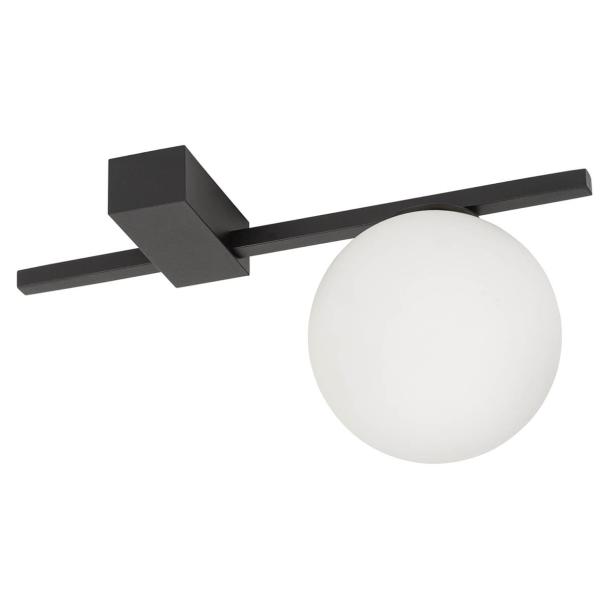 PIK I stenska svetilka G9 okrogla črna/bela