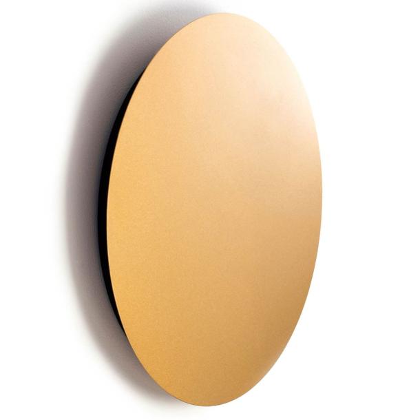 RING L stenska svetilka LED 13W toplo bela okrogla zlata/črna