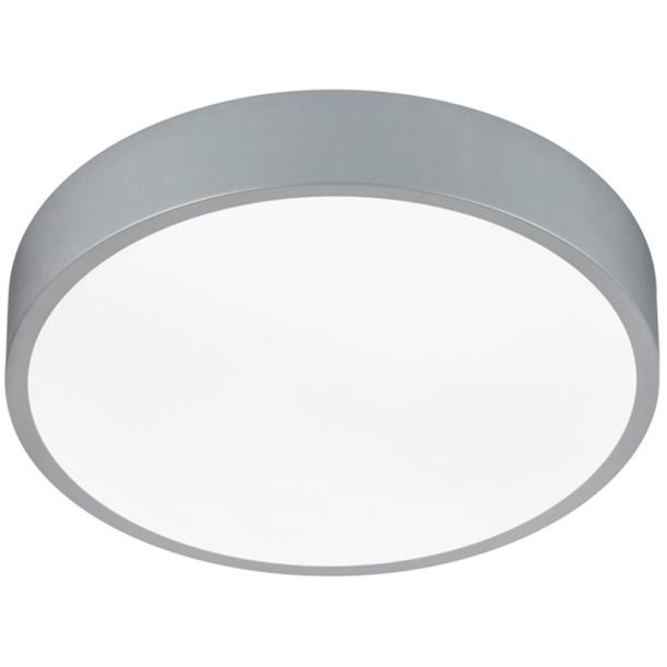 WACO S stropna svetilka LED zatemnilna srebrna