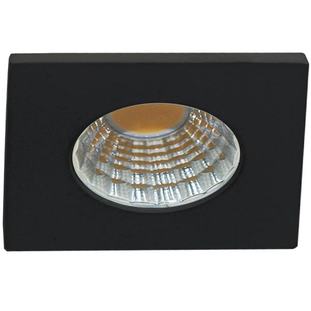 FILL S LED svetilka stropna 3W toplo bela 255lm črna