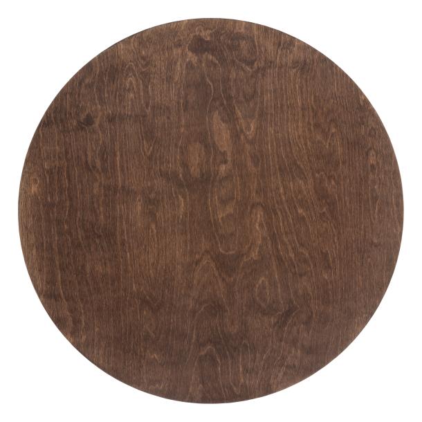 RING XXL stenska svetilka LED 22W toplo bela okrogla rjava/črna