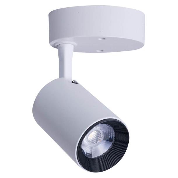 IRIS stropna svetilka LED 7W toplo bela bela