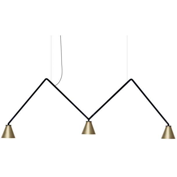 DABLIU CONE DAB viseča svetilka LED zatemnilna zlata