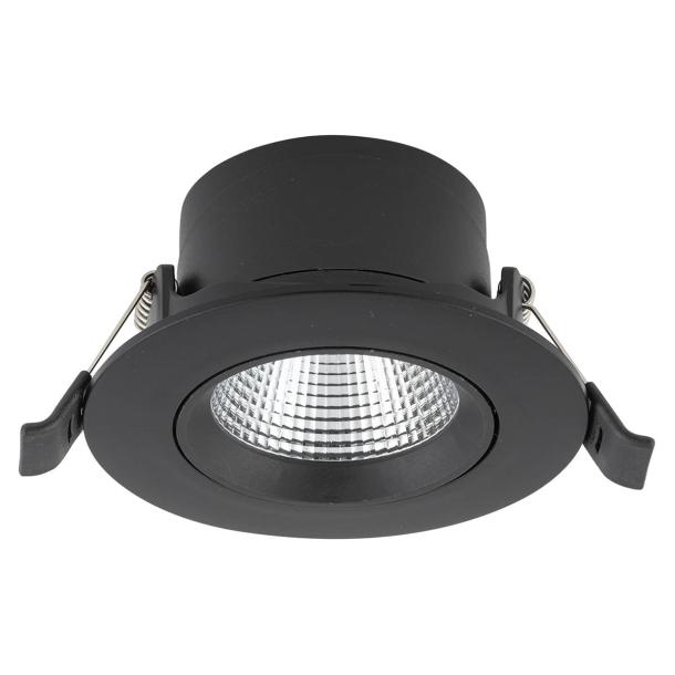 EGINA stropna svetilka LED 10W dnevno bela okrogla črna