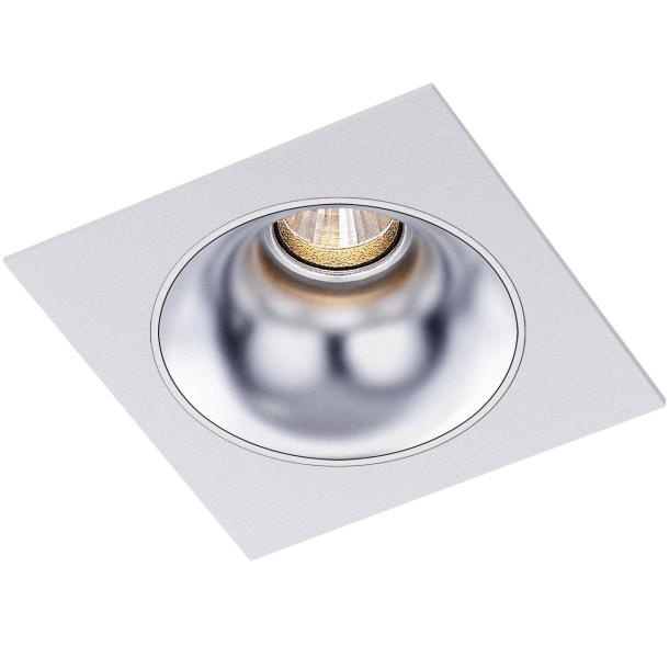 DEA AMOR S stropna svetilka LED belo/srebrna