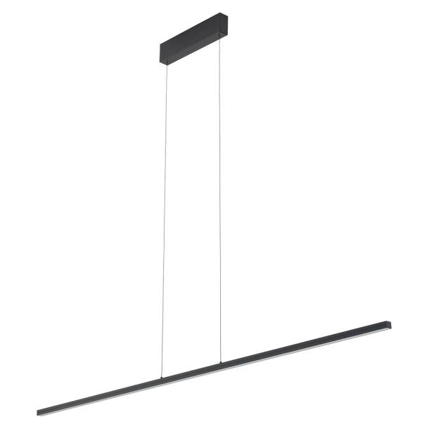 BAR S viseča svetilka LED 21W toplo bela linijska črna/bela