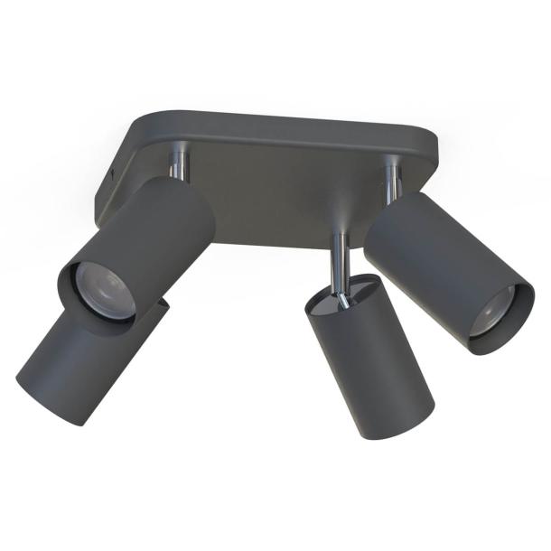 EYE SPOT IV stenska svetilka GU10 antracit