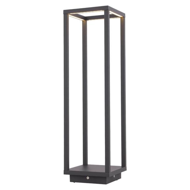 SYMMETRY stoječa svetilka LED 7W toplo bela IP54 antracit