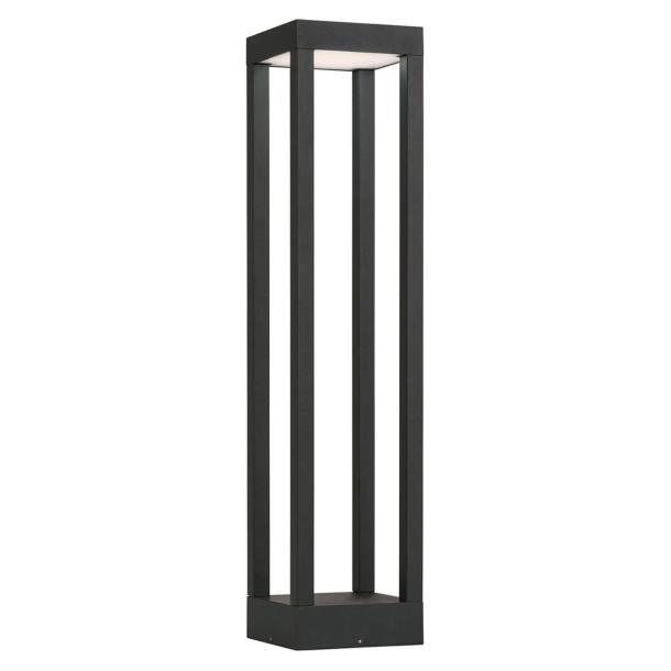 STRUCTURE II stoječa svetilka LED 13W toplo bela IP54 pravokotna črna/bela