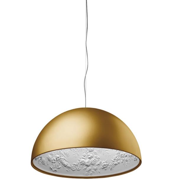 SKYGARDEN 1 viseča svetilka E27 zlato/bela