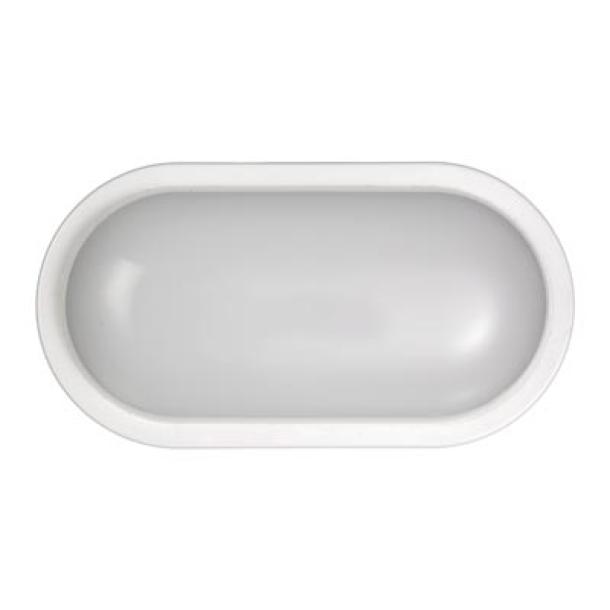 BULKHEAD T stropna svetilka LED 15W dnevno bela IP67 bela
