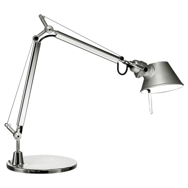 TOLOMEO TW namizna svetilka LED zatemnilna alu