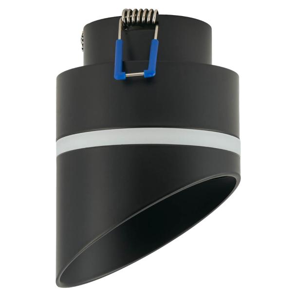 VIS stropna svetilka GX53 okrogla črna