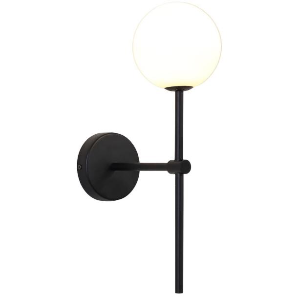 DORIS stenska svetilka G9 črna