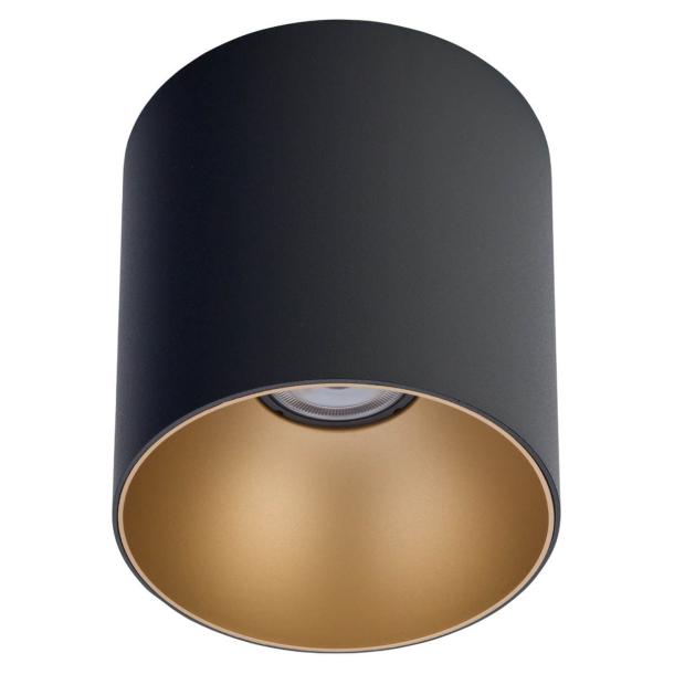 POINT TONE stropna svetilka GU10 črna/zlata