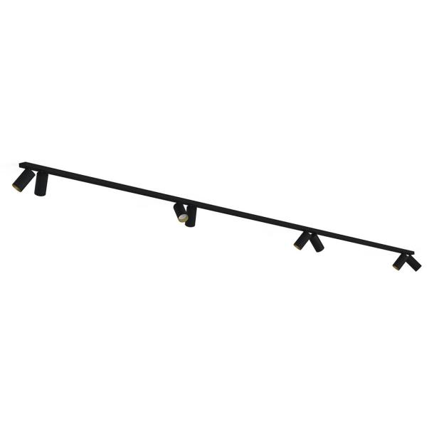 MONO VIII stropna svetilka GU10 črna/zlata