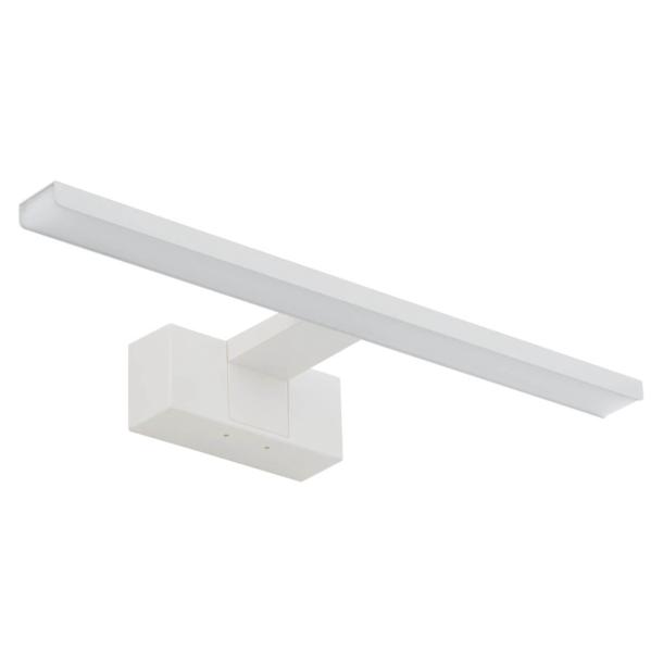 CEZANNE S stenska svetilka LED 8W toplo bela IP44 pravokotna bela