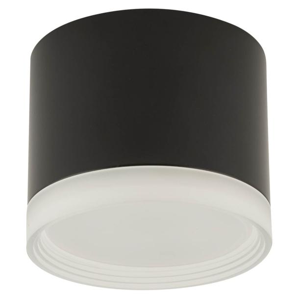 SILBA stropna svetilka GX53 okrogla črna