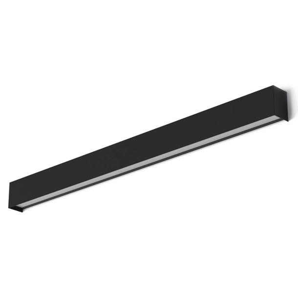 STRAIGHT M stenska svetilka LED 16W črna/bela