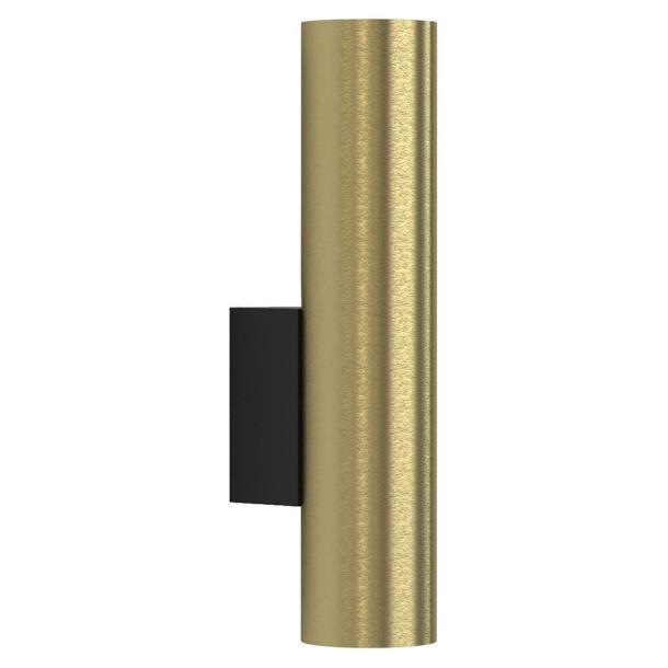 EYE stenska svetilka GU10 medenina/črna