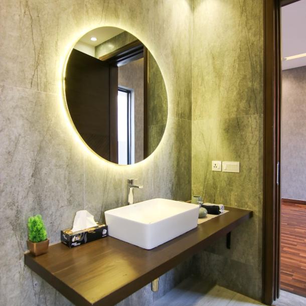 Okroglo osvetljeno ogledalo po meri