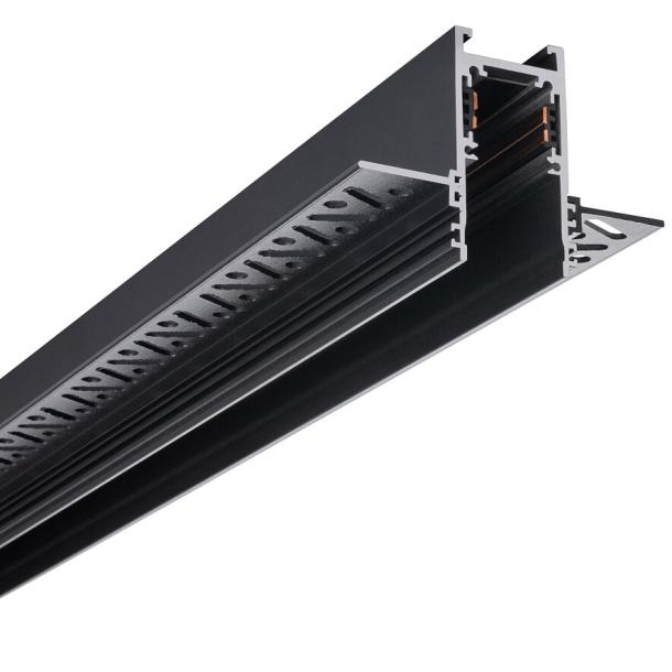 LVM tračnica NTMV 48V črna 2m