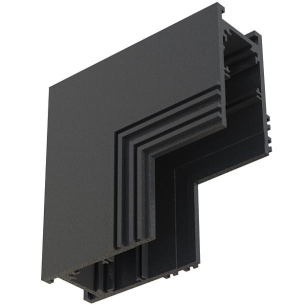 LVM L-kos 90° vertikalni 48V črn