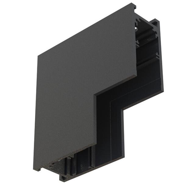 LVM L-kos 90° vertikalni 48V črn