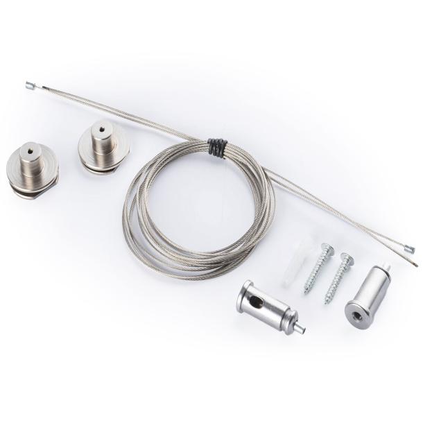 LVM obešalni set 48V srebrn 1,5m