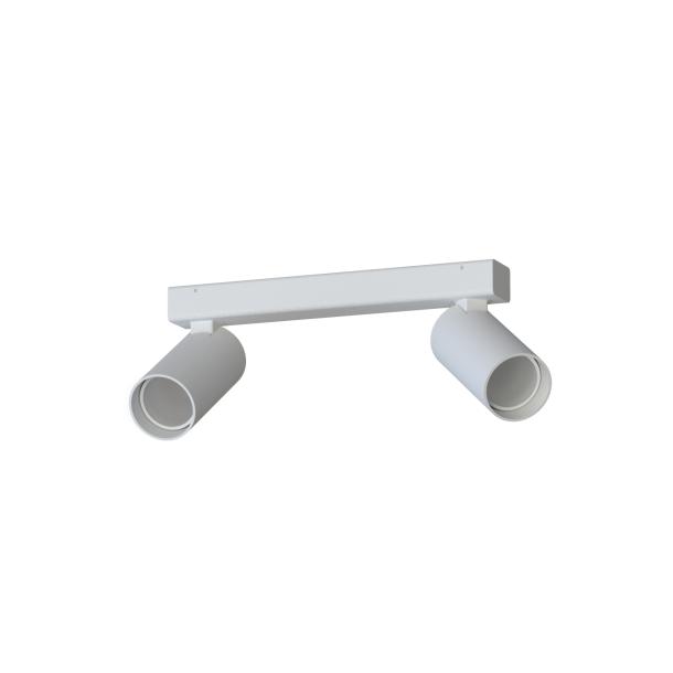 FOURTY II stropna svetilka GU10 okrogla bela