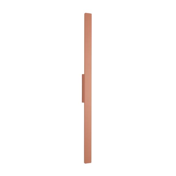 DEMI M stenska svetilka LED 18W toplo bela IP54 pravokotna brick red