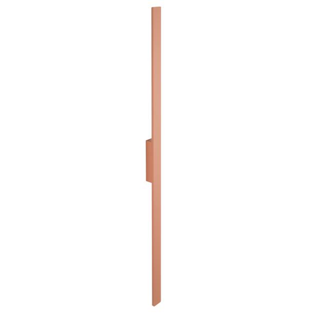 DEMI L stenska svetilka LED 24W toplo bela IP54 pravokotna brick red