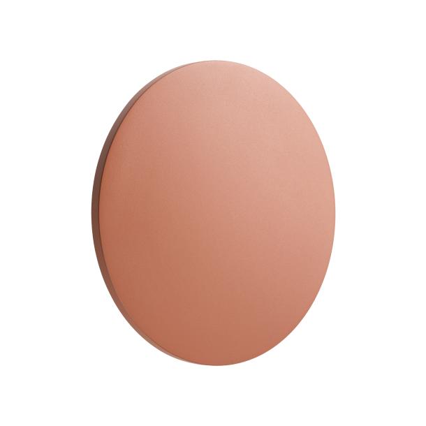 ARIA L stenska svetilka LED 12W toplo bela IP54 okrogla brick red