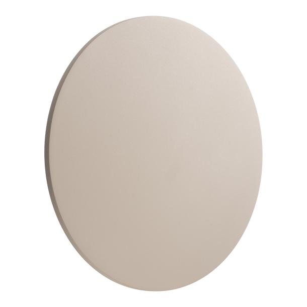 ARIA XL stenska svetilka LED 15W toplo bela IP54 okrogla sand