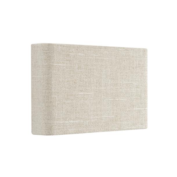 SANTANA B stenska svetilka G9 pravokotna krem/bela